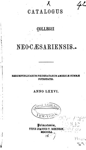 Cover for Catalogus Eorum Qui Munera Et Officia Gesserunt Quique Alicujus Gradus Laurea Donati Sunt