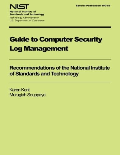 Cover for Guide to Computer Security Log Management