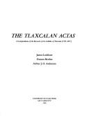 Cover for The Tlaxcalan actas