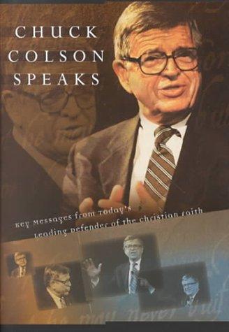 Cover for Chuck Colson speaks