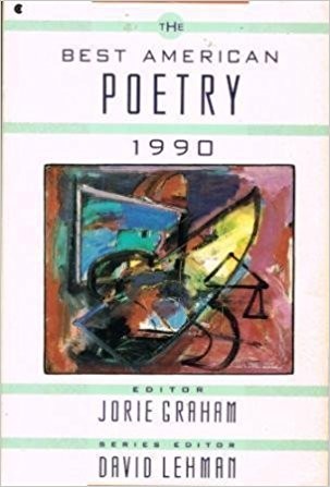 Cover for The Best American Poetry 1990