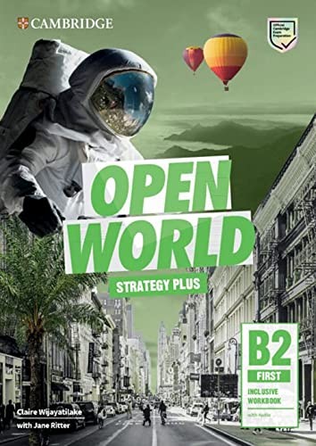 Cover for Open World First Inclusive Workbook with Audio