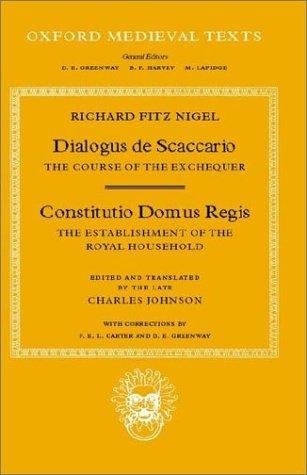 Cover for Dialogus de Scaccario
