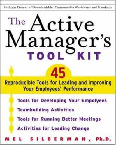 Cover for The active manager's tool kit