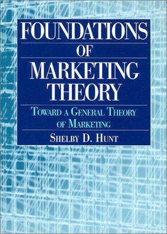 Cover for Foundations of Marketing Theory