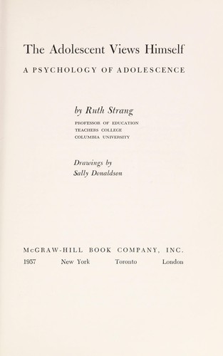 Cover for The adolescent views himself