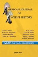 Cover for Herod the Great American Journal of Ancient History