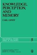 Cover for Knowledge, perception, and memory