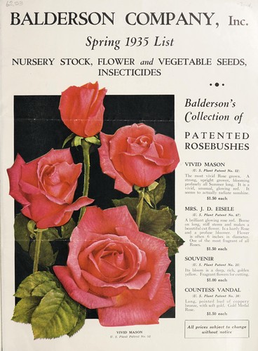 Cover for Spring 1935 list
