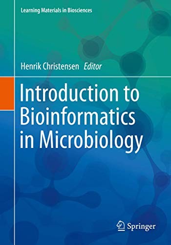 Cover for Introduction to Bioinformatics in Microbiology
