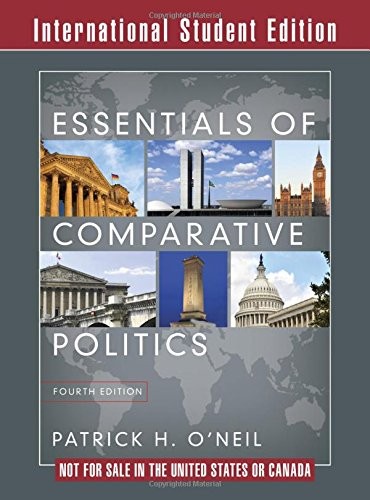 Cover for Essentials of Comparative Politics [Paperback] [Jan 01, 2012] O'Neil, Patrick H.