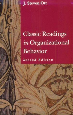 Cover for Classic Readings in Organizational Behavior