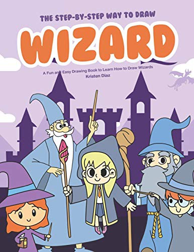 Cover for The Step-by-Step Way to Draw Wizard