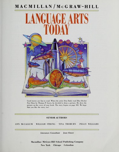 Cover for Language Arts Today (Purple)