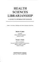 Cover for Health sciences librarianship