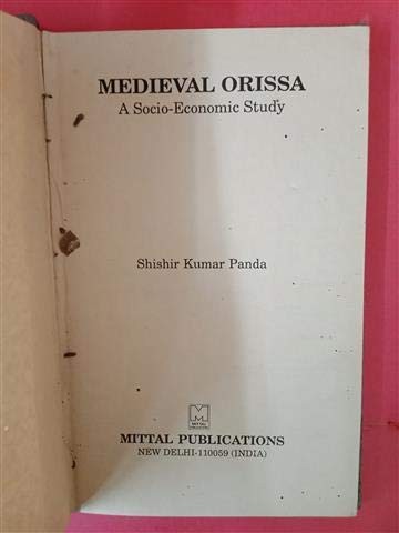 Cover for Medieval Orissa