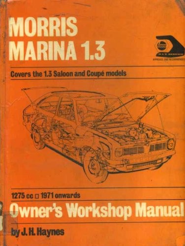 Cover for Morris Marina 1.3 Owner's Workshop Manual