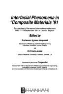 Cover for Interfacial phenomena in composit materials '91