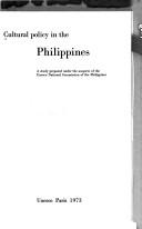 Cover for Cultural policy in the Philippines