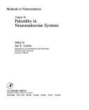 Cover for Neurobiology of Cytokines, Part A (Methods in Neurosciences)