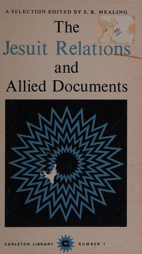 Cover for The Jesuit relations and allied documents