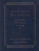Cover for Strengthening Our Families