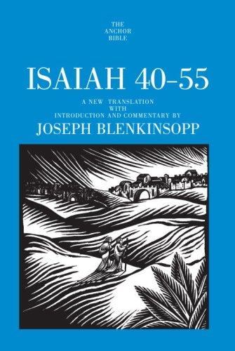 Cover for Isaiah 40-55