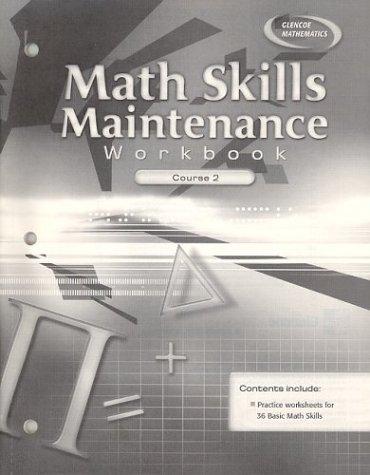 Cover for Math Skills Maintenance Workbook, Course 2