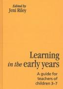 Cover for Learning in the Early Years