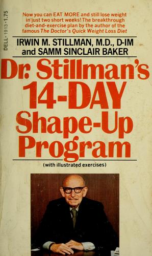 Cover for Dr. Stillman's 14-day shape-up program