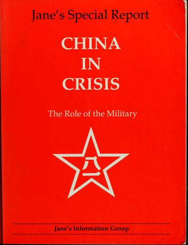 Cover for China in crisis
