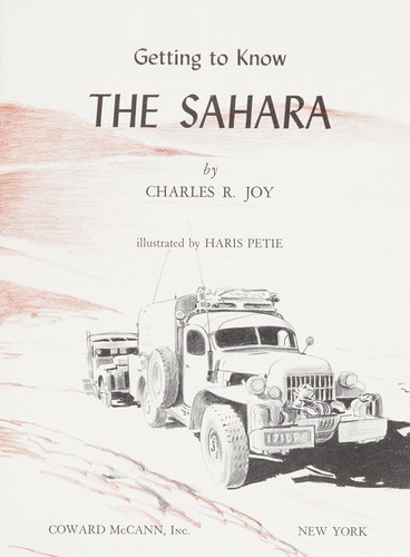 Cover for Getting to know the Sahara.