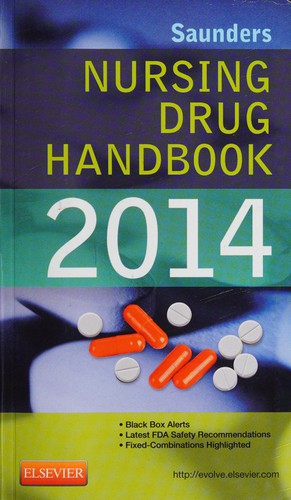 Cover for Saunders Nursing Drug Handbook 2014