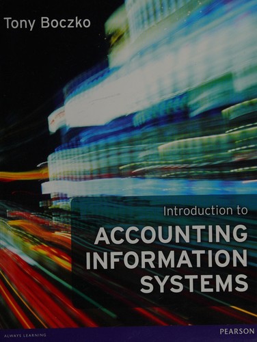 Cover for Introduction to accounting information systems