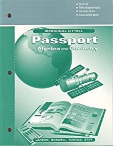 Cover for Answer Masters (Passport to Mathematics, Book 1)