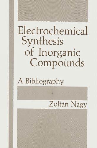 Cover for Electrochemical Synthesis of Inorganic Compounds