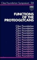 Cover for Functions of the proteoglycans.