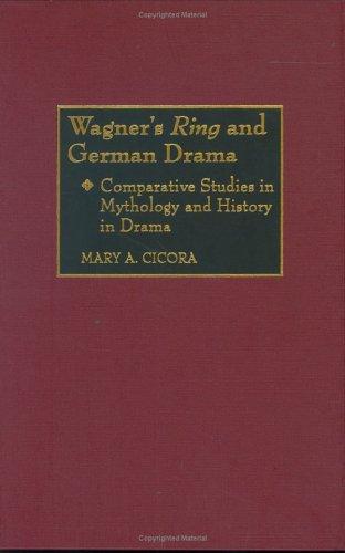 Cover for Wagner's Ring and German drama
