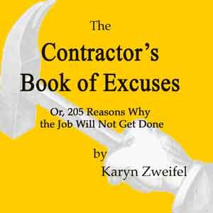 Cover for The Contractor's Book of Excuses