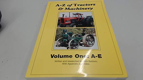 Cover for A-Z of Tractors and Machinery