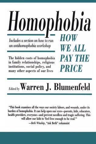 Cover for Homophobia