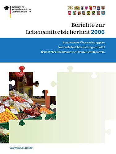 Cover for Berichte zur Lebensmittelsicherheit 2006