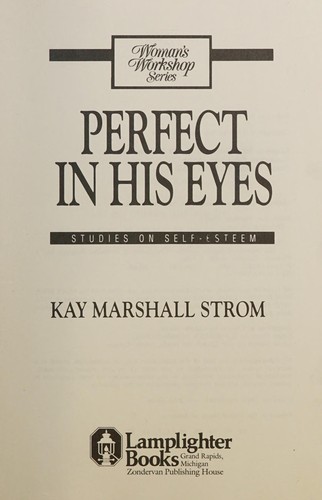 Cover for Perfect in his eyes