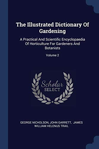 Cover for Illustrated Dictionary of Gardening