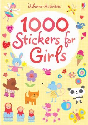 Cover for 1000 Stickers for Girls