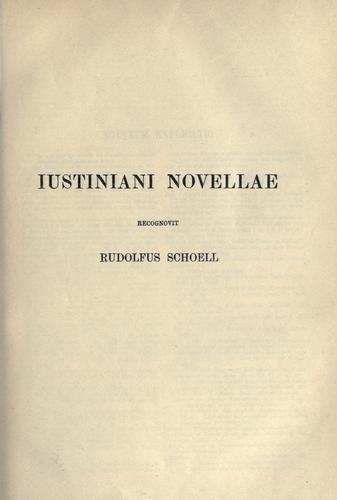 Cover for Corpus juris civilis