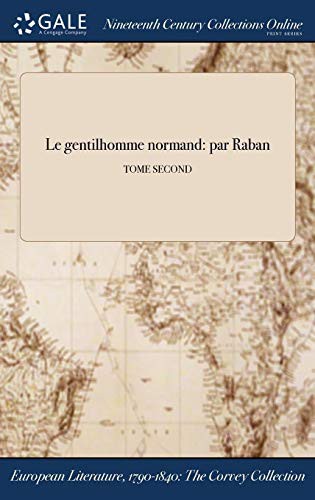 Cover for Le gentilhomme normand