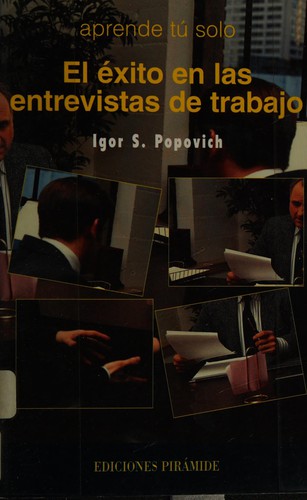Cover for El Exito En Las Entrevistas De Trabajo/Success in Job Interviews