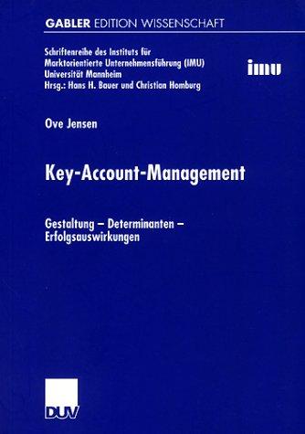 Cover for Key-Account-Management. Gestaltung - Determinanten - Erfolgsauswirkungen
