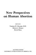 Cover for New perspectives on human abortion